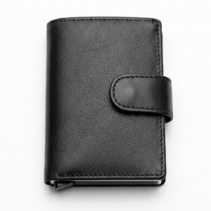 17435 Portafoglio portacarte in nappa VERA PELLE