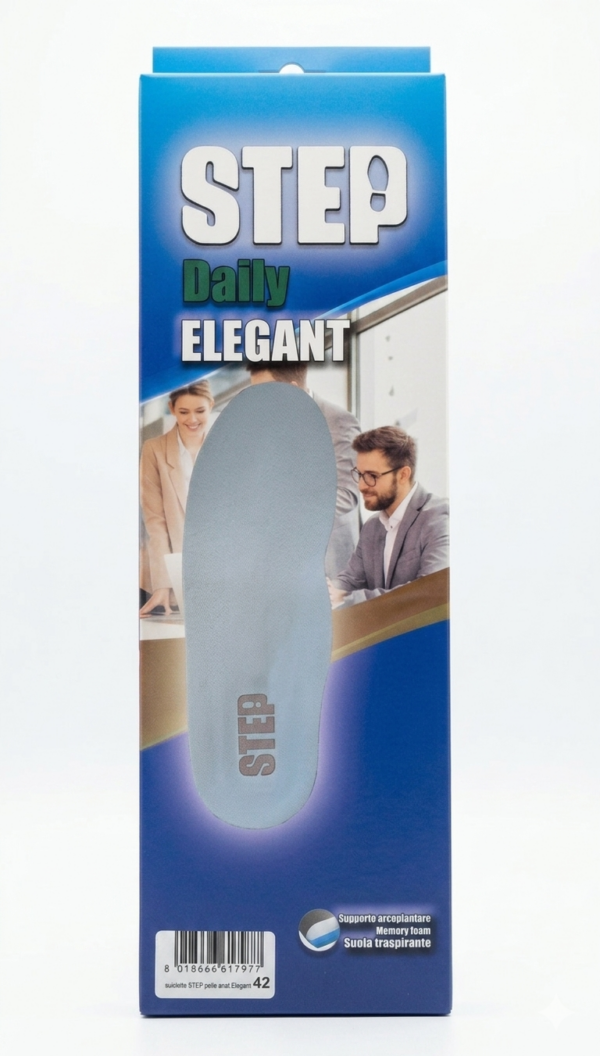Step daily Elegant plantare in pelle
