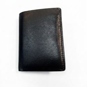 17431 Portafoglio verticale portacarte in nappa VERA PELLE