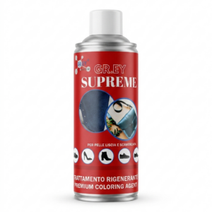 Grey Supreme spray brillantante pelle