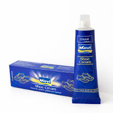 Tubetto di lucido crema Movi Shoe Cream per calzature e accessori in pelle liscia