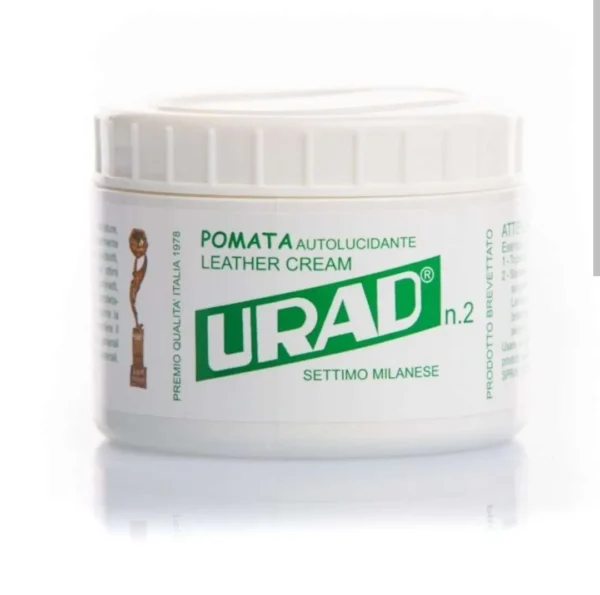 Crema pomata autolucidante URAD Movi per scarpe e borse in pelle liscia